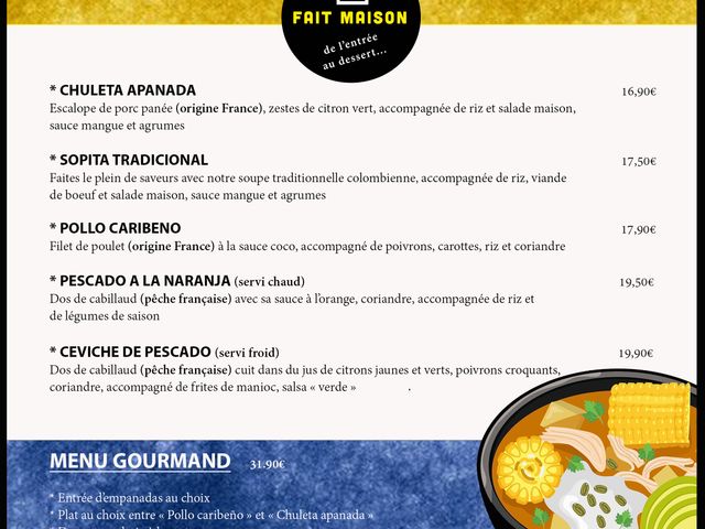 Restaurant El Cafetero PORTE MENU PLATS 1 DECEMBRE 2025.jpg